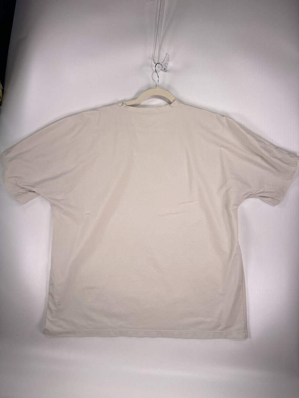 Lululemon Mens Zeroed In Short Sleeve Shirt Bone XL - Picture 3 of 8